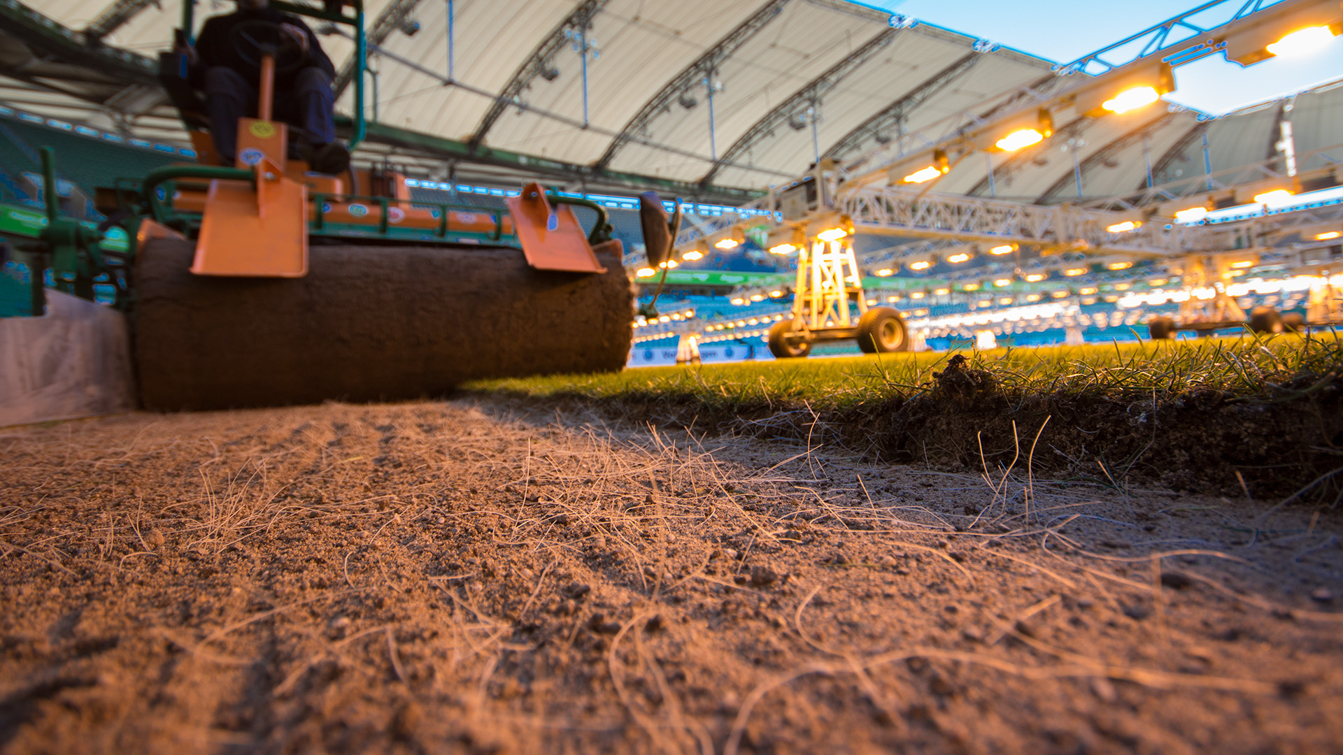 heiler Sportplatzbau entwickelt ersten Hybridrasen mit Umweltnutzen